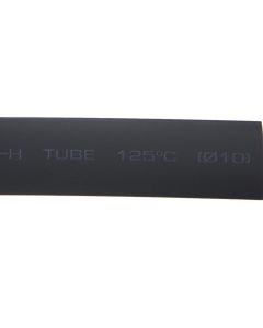 10mm Heat Shrink Tube – BLACK (1mtr)