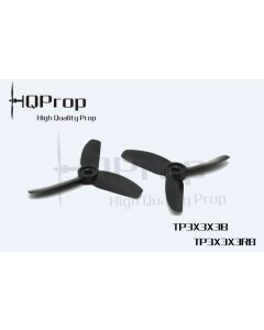 HQ Prop Tri Blade 3*3*3 Black (2 CW & 2 CCW)