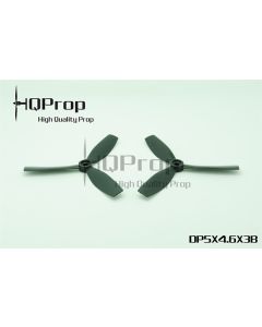 HQ Prop Durable Blade DP5*4.6*3 Black (2 CW & 2 CCW)