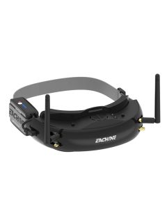 Eachine EV200D 1280*720 5.8G 72CH True Diversity FPV Goggles HD Port in 2D/3D Built-in DVR - Black Set B