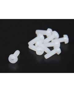 Nylon Screw PF-306 M3x6x0.5 (10 PCS Per Pack)