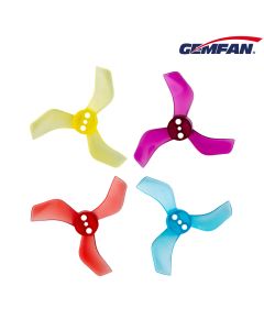 GEMFAN 40MM 1635 DURABLE 3 BLADE PROP (8CW+8CCW) COLOR MIX 1.5MM