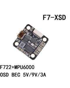 JHEMCU Betaflight F7-XSD 20*20mm FC OSD 5V 9V BEC