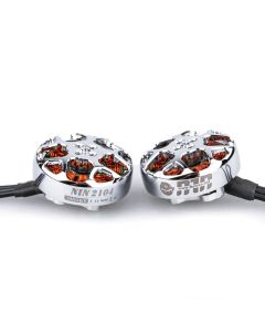 NIN 2104 Ultralight Fpv Motor 1800kv / 3000kv ( Choose kv, Silver )