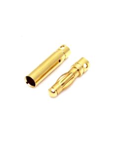 Amass Bullet Connector 4mm (5 pair per pack)