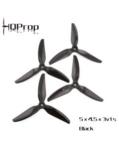 HQ Durable Prop 5X4.5X3V1S (2CW+2CCW)-Poly Carbonate Color Black