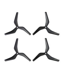 Azure Power 6145 Big Smooth Props Tri-Blade (2CW+2CCW) Prop Color Black