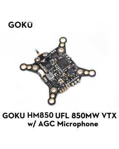 Flywoo GOKU HM850 5.8Ghz ufl 850mw vtx w/ AGC Microphone