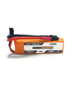 CNHL MiniStar 450mAh 7.4V 2S 70C LiPo Battery with XT30 Plug
