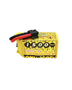 CNHL Pizza Series Pro 1500mAh 6S 150C LiPo Battery with XT60 Plug for FPV Drones
