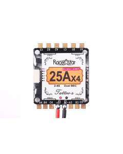 Racerstar Tattoo_S 25A 4 In 1 2-4S ST/ARM Blheli ESC