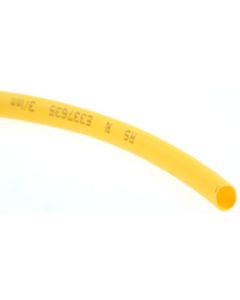 3mm Heat Shrink Tube – Yellow (1mtr)