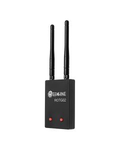 Eachine ROTG02 UVC OTG 5.8G 150CH Diversity Audio FPV Receiver for Android Tablet Smartphone (Black)