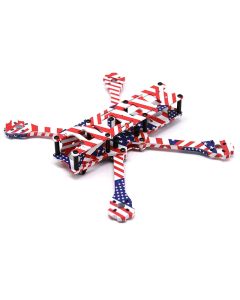 TCMMRC 5 Inch FPV Drone Frame X220HV Star-Spangled Banner Printed