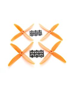 HQ Prop Quad Blade 5*4*4 Orange (2 CW & 2 CCW)