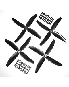 HQ Prop Quad Blade 4*4*4 Black (2 CW & 2 CCW)