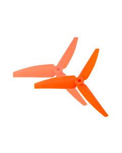 HQ Prop Tri Blade 5*3.5*3 Orange (2 CW & 2 CCW)